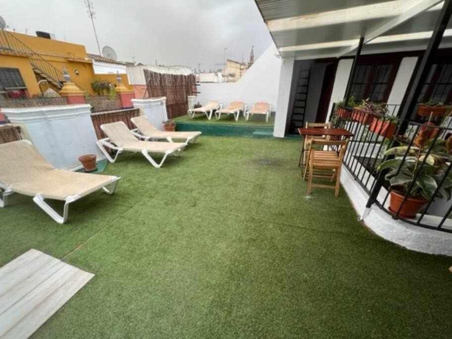 Casa Palacio Del Siglo XVIII En Centro Sevilla Екстериор снимка