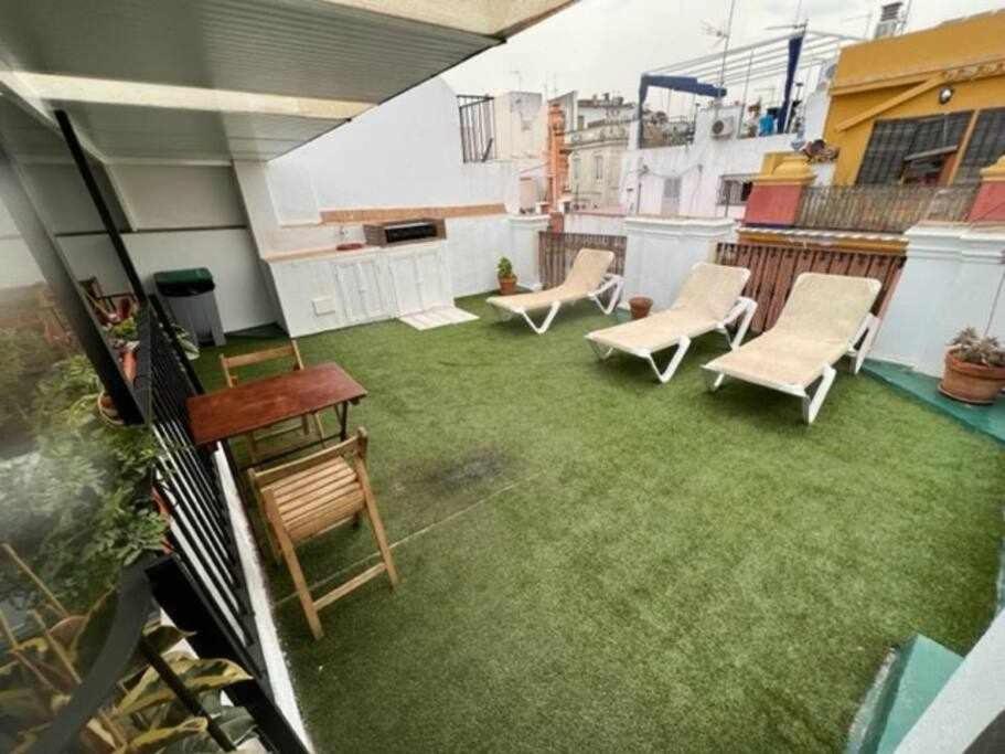 Casa Palacio Del Siglo XVIII En Centro Sevilla Екстериор снимка